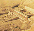 Фивы. Ярусный храм, шедевр египетской архитектуры.