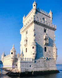 Башня Белем - крепость XVI века на реке Тахо. Лиссабон